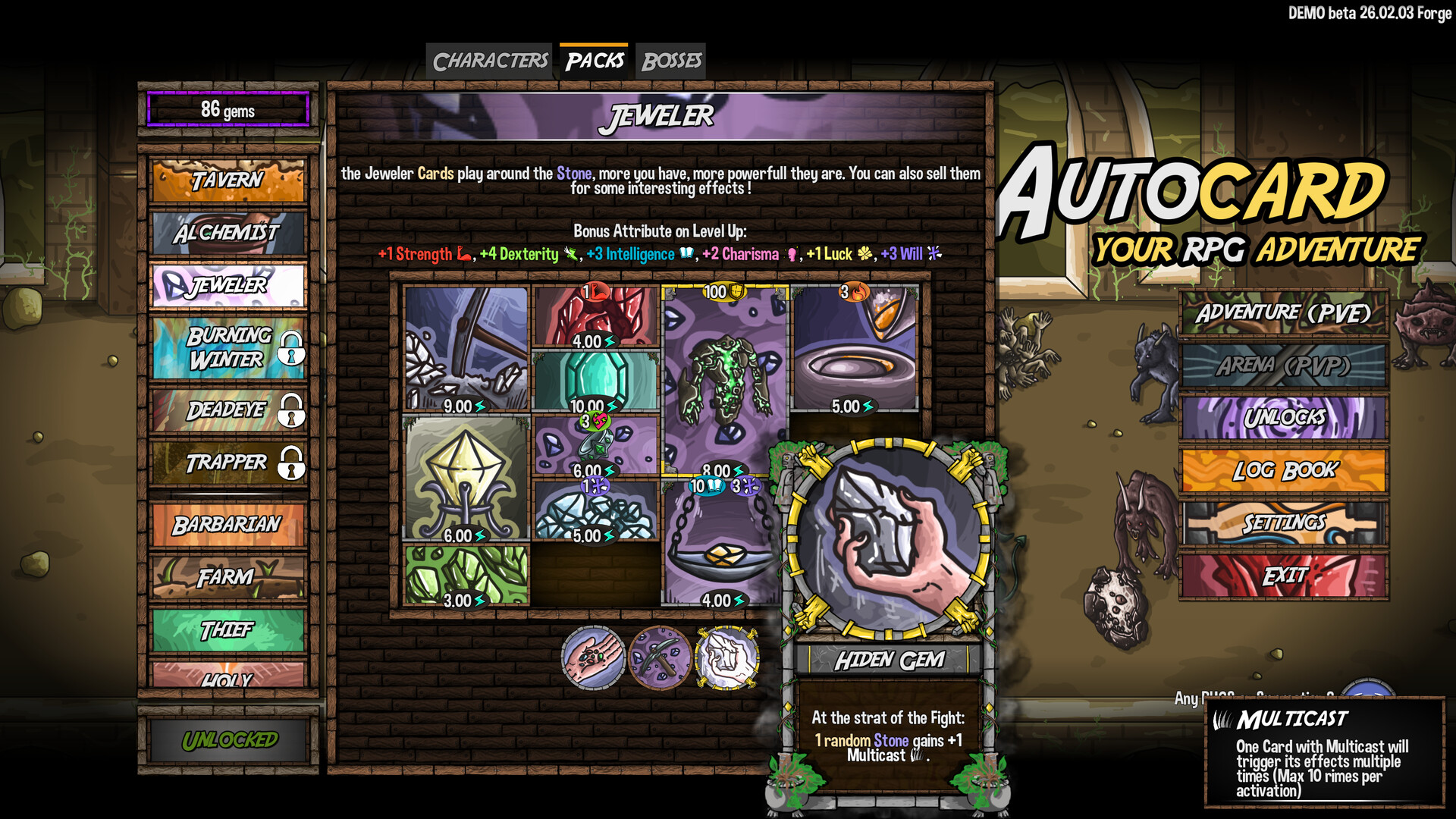 Autocard - Your RPG Adventure - Key Game Steam Online - Việt Hóa screenshot